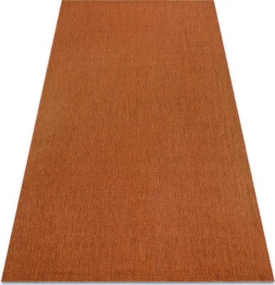 Zdjęcie produktu dla Dywan SZNURKOWY SIZAL FLAT 48663/120 terakota GŁADKI pomarańczowy 160x230 cm