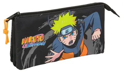 Obrázek produktu pro Trojitá pouzdro na tužky s motivem Naruto Shippuden