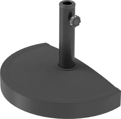 Produktbild von Sonnenschirmständer aus Beton Schirmständer Halbrund Schirmhalter, Schirmgewicht für Sonnenschirm 32/38/48mm