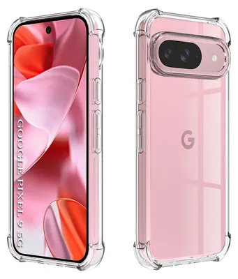 Obrázok produktu pre Techsuit Shockproof Clear Silicone puzdro pre Google Pixel 9 – priehľadné