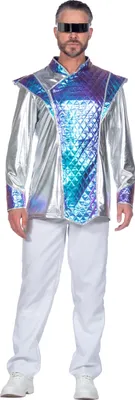 Produktbild von Oberteil Space Metallic Weltraum All, Groesse:XL