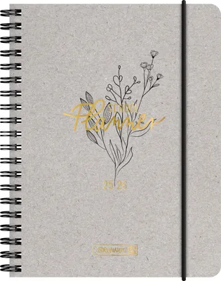 Produktbild von BRUNNEN Schülerkal. 25/26 "Botanical" 2 S. = 1 W. A6