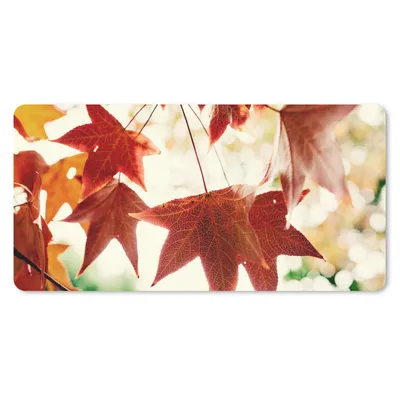 Produktbild von MuchoWow® Mauspad Mousepad Herbstblätter - November - Natur - Bäume 60x30 cm - Mousepads - Maus Mat - Pad - Mausunterlage - Nachhaltig