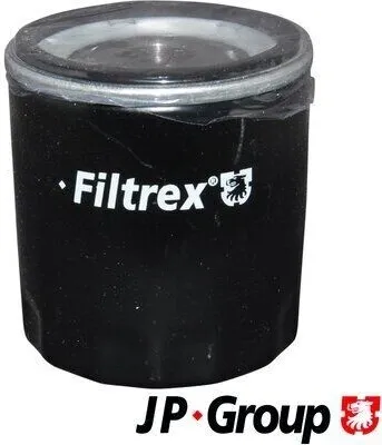 Produktbild von Ölfilter JP GROUP 1518503400 Anschraubfilter für FORD Fiesta Mk6 Schrägheck (JA8, JR8) Fiesta Mk5 Schrägheck (JH1, JD1, JH3, JD3) FOCUS III Turnier