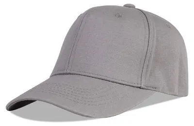 Produktbild von Baseball Cap 100% Baumwolle Verstellbar Klassisch Grau