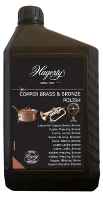 Produktbild von Hagerty COPPER, BRASS & BRONZE POLISH 2000ml I Effiziente Bronze Messing Kupfer-