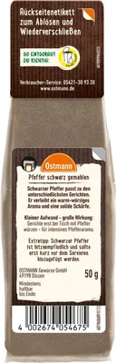 Produktbild von Pfeffer schwarz gemahlen
