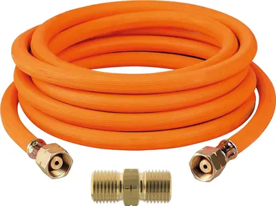 Produktbild von Elementi Gasschlauch Verlängerung orange 2,5 m
