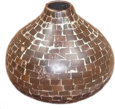 Produktbild von Kunstvase Kokosvase Tetiavoa 25cm Dekovase Vase