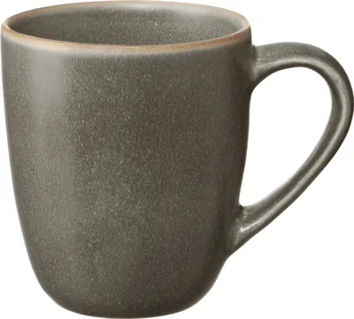 Produktbild von ASA Henkelbecher, beluga  d. 8,5 cm, h. 9,5 cm, 0,25 l.