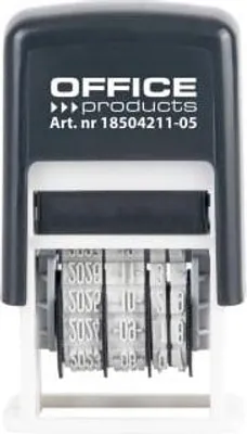 Obrázok produktu pre Samotlačiaca dátumová pečiatka, s atramentom, ISO, čierna