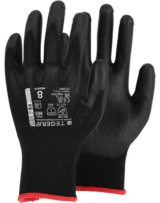 Produktbild von Ejendals Tegera® 860R Synthetikhandschuh EN 388 4121A für Öl- und Fettresistenz (12 Paar)