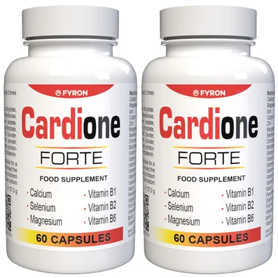 Obrázek produktu pro Cardione Forte - 120 kapslí (2x 60 kapslí), balení po 2 kusech