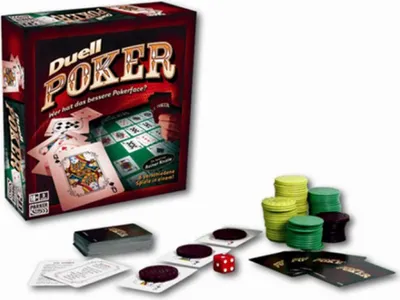 Produktbild von Hasbro - Brettspiel - Duell Poker