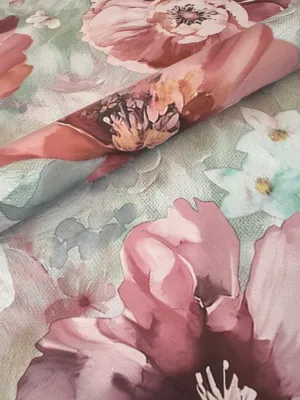 Produktbild von PVC Tischdecke MALVE rosa Wachstuch - Eckig - Länge & Breite wählbar- abwaschbar, Größe:140 x 2500 cm