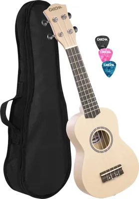 Produktbild von Cascha HH 3967 White Sopran Ukulele