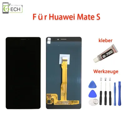 Produktbild von LCD Display für Huawei Ascend Mate S Touchscreen Touch Bildschirm Schwarz