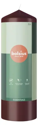 Obrázok produktu pre Bolsius sviečka 200 68 zamatovo červená