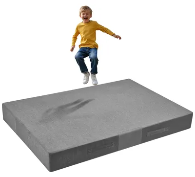 Zdjęcie produktu dla VEVOR Crashpad (180 x 121 x 20 cm) Mata sensoryczna dla dzieci z miękką, grubą pianką i zmywalnym pokrowcem, do sal sensorycznych dla dzieci i dorosłych do skakania, zabawy, wspinaczki, gimnastyki