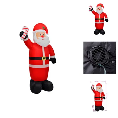 Obrázok produktu pre Nafukovací otec Vianoc 120 cm - vianočné osvetlenie