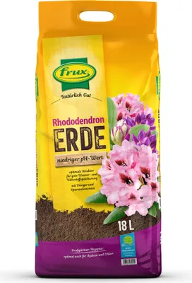 Produktbild von frux® Rhododendron- & Moorbeeterde niedriger pH-Wert Natürlich Gut - 18 Liter