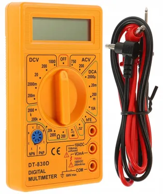 Obrázok produktu pre Digitálny multimeter DT-830D