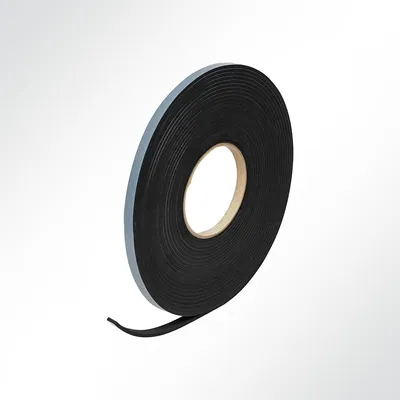 Produktbild von LYSEL® EPDM Zellkautschuk Dichtungsband einseitig selbstklebend Länge 10 Meter Dicke 4mm Breite 9mm VE 5 Rollen