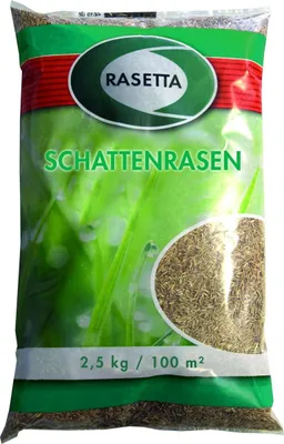 Produktbild von Rasetta Rasensaatgut Schattenrasen 2,5 kg, für ca. 100 m²