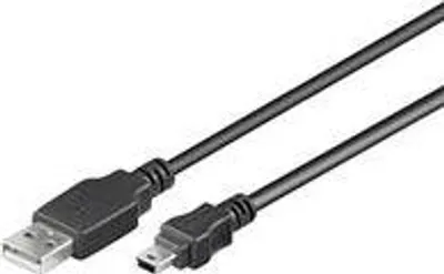 Produktbild von PREMIUMCORD USB 2.0 A-Mini B (5pin) Verbindungskabel 0,2m (ku2m02a)