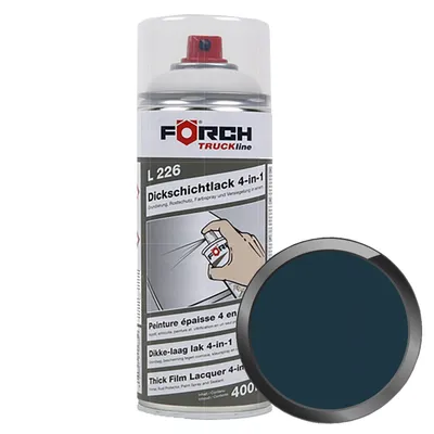 Produktbild von FÖRCH L226 Truckline 4in1 Dickschichtlack 0.4 Liter DB7129 GALINITGRAU Rostschutz Grundierung