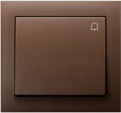 Produktbild von Ospel ŁP-6W/52, Braun, IP20, 250 V, 10 A, 88 mm, 39 mm
