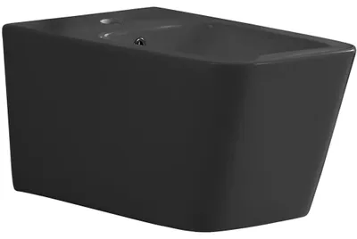 Obrázek produktu pro CERANO - Bidet závěsný Forte - černá matná - 36x51 cm