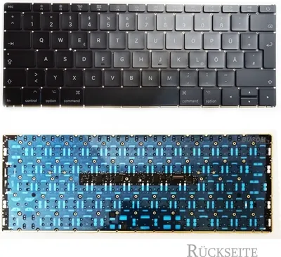 A top-down view of a laptop keyboard and its underside.