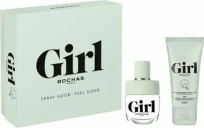 Obrázek produktu pro Dárková sada Rochas Girl 60ml EDT 100ml sprchový gel - balení 2 ks