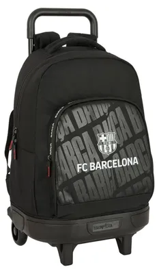 Produktbild von Safta F.cbarcelona 33l 33x45x22 Cm Rucksack Mit Rollen Schwarz  Kinder Schwarz One Size