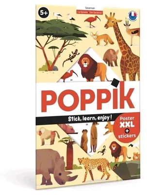 Zdjęcie produktu dla Poppik 1841163, 1 szt., Zwierzęta, Prostokąt, Chłopak, dziewczyna, 5 lat(a), 12 lat(a)