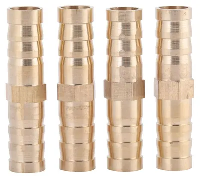 Produktbild von Messing-Fitting, Schlauchtülle, Reduzierstück, Reduzierstecker (6 mm–8 mm, 4 Stück)