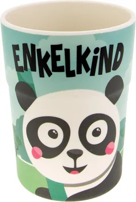 Produktbild von Bunter personalisierter Namens Kinderbecher Enkelkind