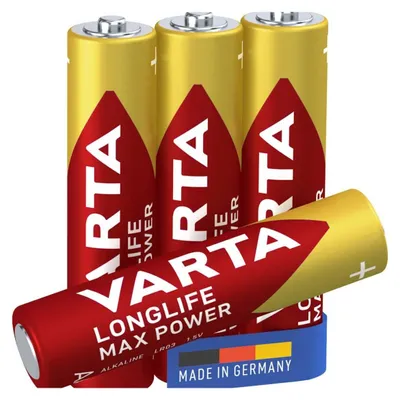 Image de Varta Batterie LONGLIFE Max Power AAA Micro NEU 4St.
