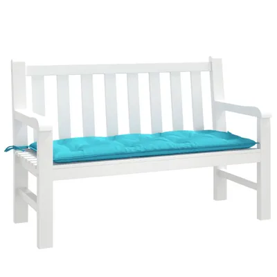 Immagine prodotto di Cuscino per Panca da Giardino Turchese 120x50x7 cm in Tessuto