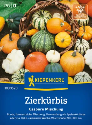 Artikelbild 2 von 'Zierkürbis Essbare Mischung' aus der Kategorie Zierkürbissamen