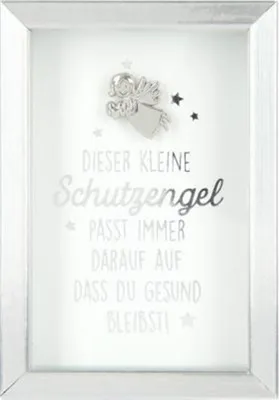 Produktbild von Sprueche und Komplimente im Bilderrahmen Fotorahmen kleine Geschenke kleines Bild mit Spruch, GroessŸe 1,9x5,8x8,4cm