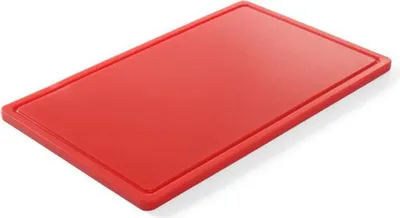 Zdjęcie produktu dla HENDI Schneidbretter HACCP Gastronorm 1/1, GN 1/1, Rot, 530x325mm