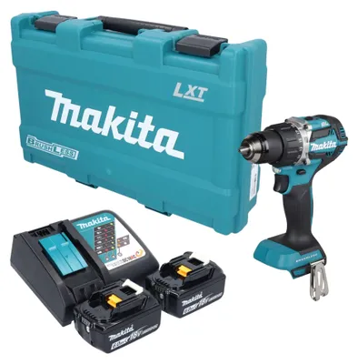 Produktbild von Makita DDF 484 RGK Akku Bohrschrauber 18 V 54 Nm Brushless + 2x Akku 6,0 Ah + Ladegerät + Koffer