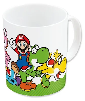 Obrázek produktu pro Rodinný hrnek Super Mario 325 ml - Nápad na dárek pro fanoušky
