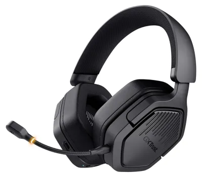 Produktbild von Trust GXT 493 Carus, Verkabelt & Kabellos, Gaming, 20 - 20000 Hz, 280 g, Kopfhörer, Schwarz