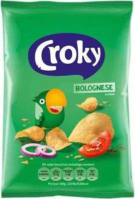 Produktbild von Croky Chips Bolognese 40g