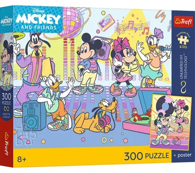 Produktbild von TREFL Puzzle Premium Plus Mickey Mouse: Amazing Adventure 300 DLC fü r Kinder