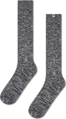 Image de Happy Socks Shimmering Slouch Chaussettes Gris EU 36-40 Hommes,Femmes Gris EU 36-40