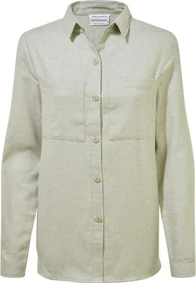 Produktbild von Craghoppers Dearnley Langarmhemd Grün 14 Damen Grün 14